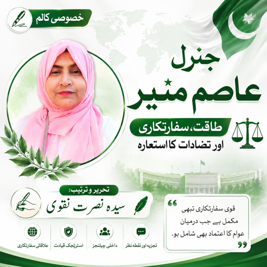 general-asim-munir-power-diplomacy جنرل عاصم منیر: طاقت، سفارتکاری اور تضادات کا استعارہ