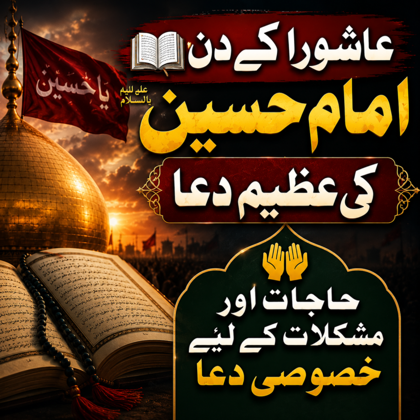 imam-zain-ul-abideen امام زین العابدینؑ کی روایت: عاشورا کے دن امام حسینؑ کی سکھائی ہوئی عظیم دعا